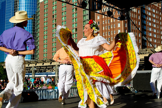 Dancers at Fiesta Hispana. Photo by Micheal Alvarado