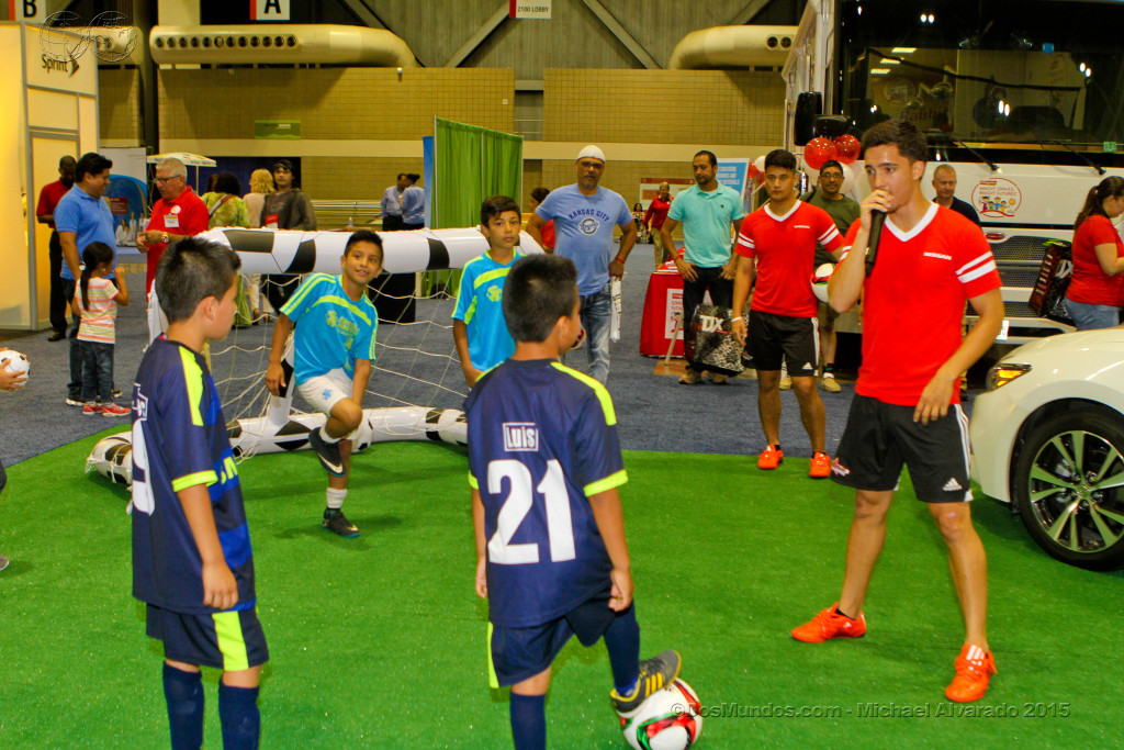 Mini Soccer tournaments where a part of NCLR Expo - Photo by Michael Alvarado.
